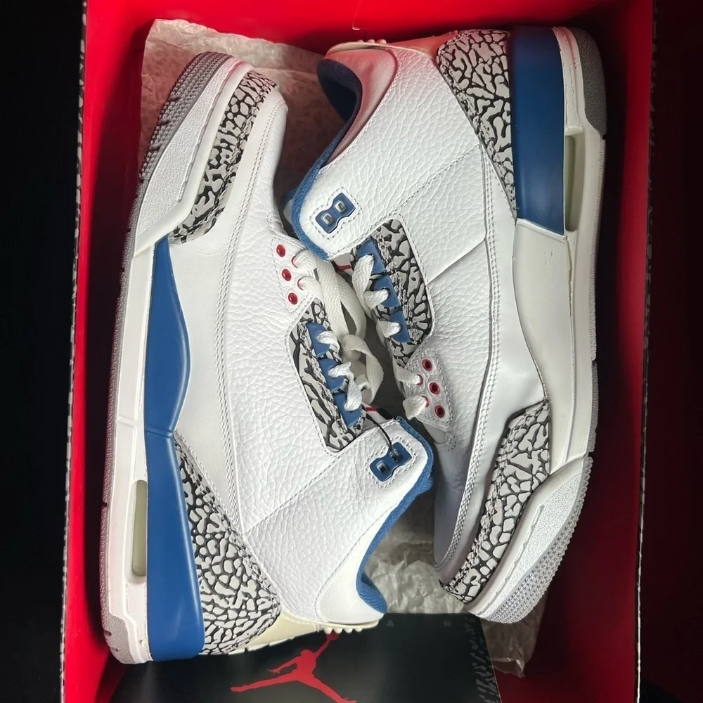 Nike Air Jordan 3 Ill Retro OG True Blue 136064 104